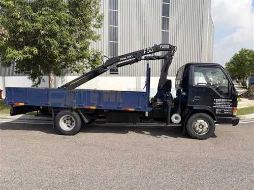 2.0 Lorry Crane Site View
