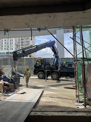 35.0 ton Lorry Crane