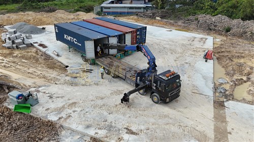 35.0 ton Lorry Crane